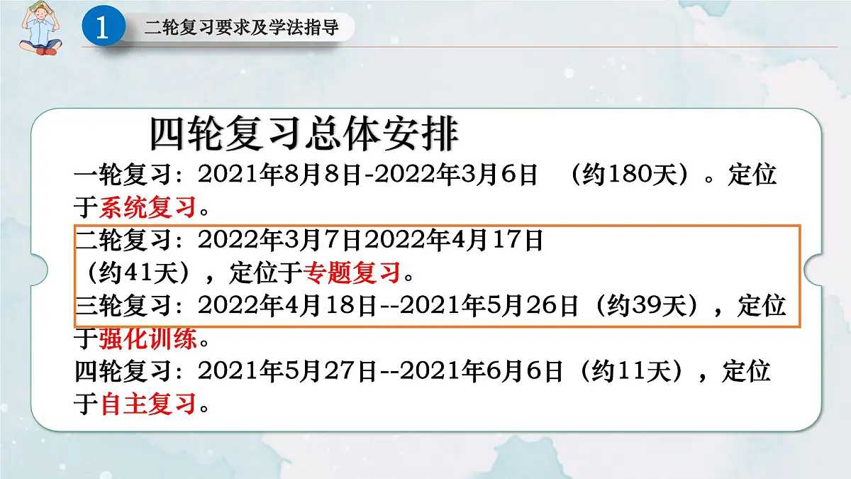 广西壮族自治区马山县实验高中-主题班会-(高考备考)高考二轮复习学法指导【课件】第4页