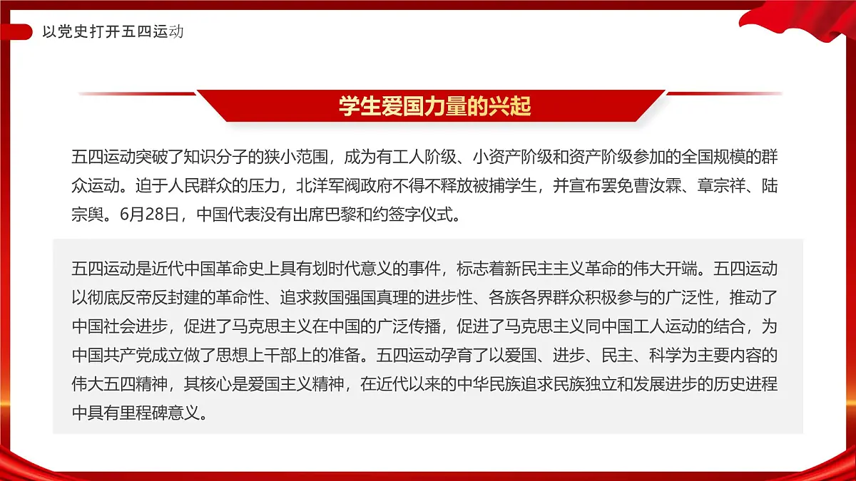 五四运动牢记青春使命课件第6页