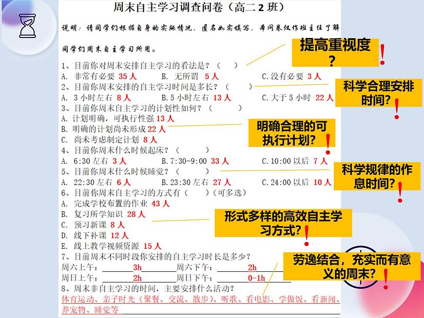 新形勢下，高中生如何利用雙休高效開展自主學習 課件-高中心理健康主題班會【課件】第7頁