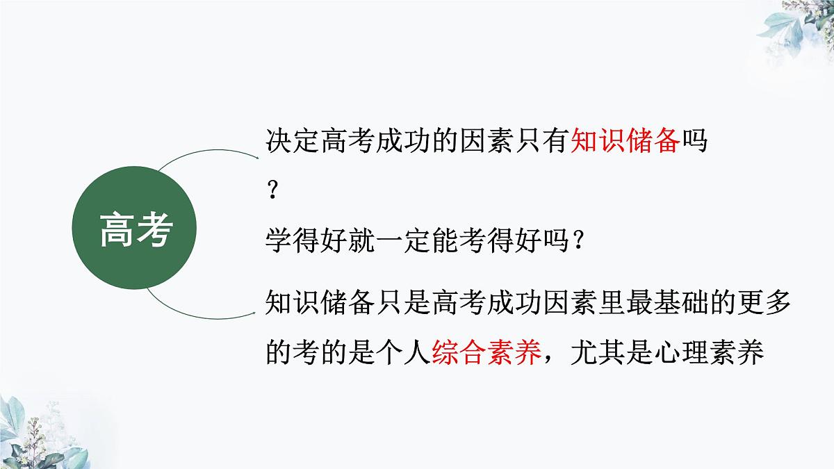 浙江省杭州市淳安县实验高中-身心两健 志行千里-高二期中考试成绩分析家长会【课件】第2页