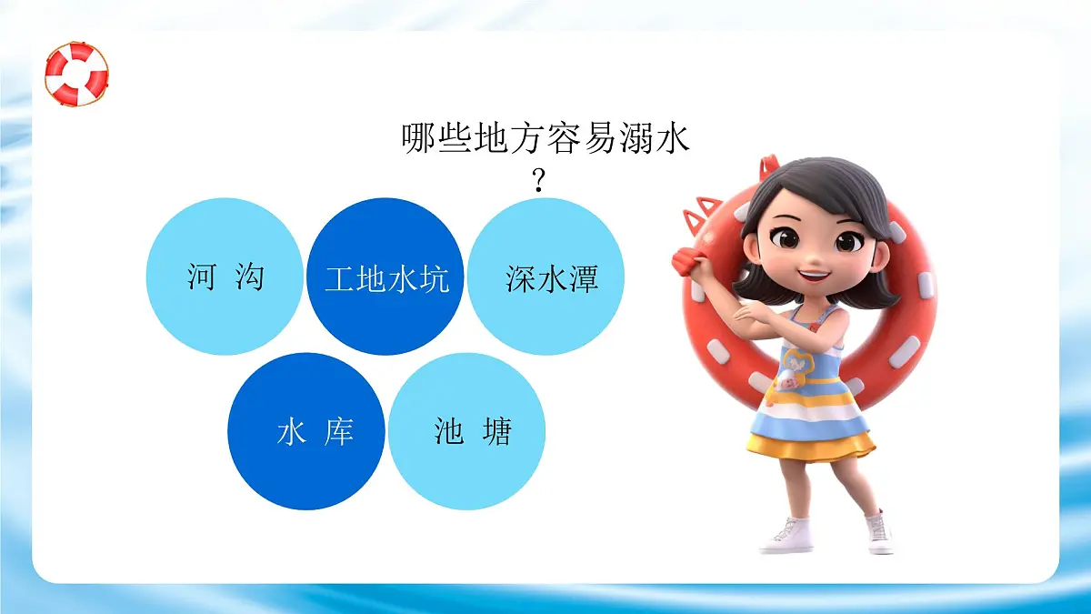 蓝色简约预防溺水安全教育宣传 课件第5页