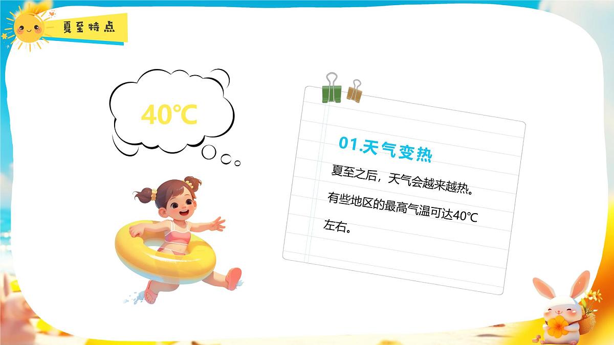 蓝色画风二十四节气之夏至介绍课件第6页
