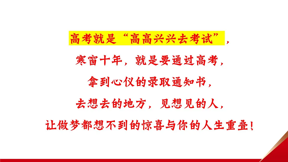 河南省洛阳市孟津县实验高中-高考班会-2025高考,我们必将成功!【课件】第2页