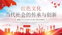 红色党政风红色文化传承 课件