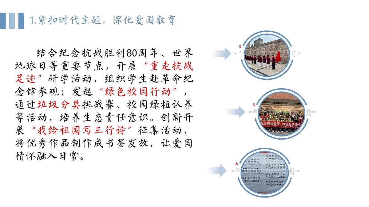 2024-2025学年第二学期学校德育工作总结-踏石留印践初心,培根铸魂育新人【课件】第7页
