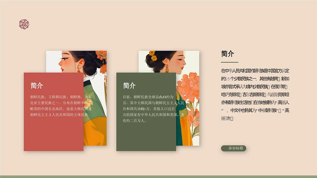 朝鲜族介绍PPT第4页