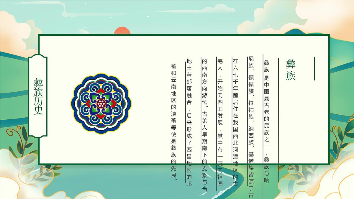 介绍一个民族彝族介绍PPT第4页