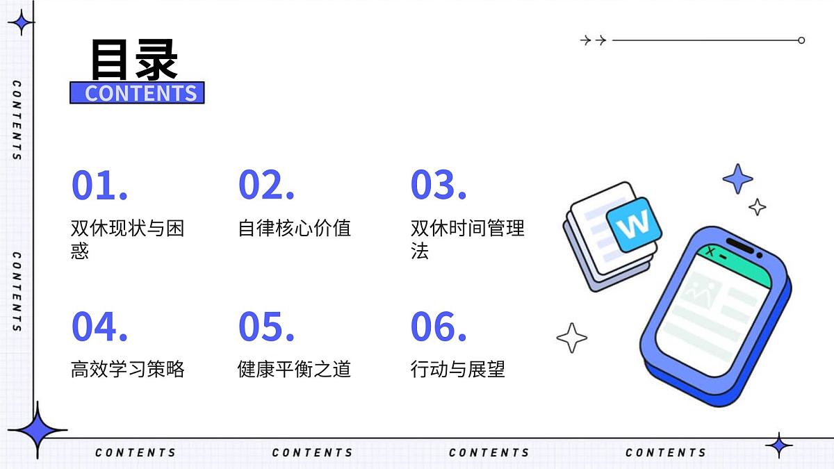 高中双休,自律为王——高中高效双休主题班会课件第2页