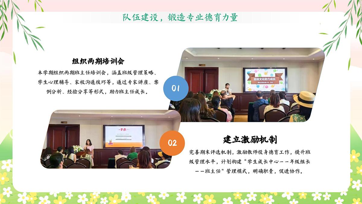 2025年春季学期学校德育工作总结:德育工作无浅处,笃行致远润无痕【课件】第8页