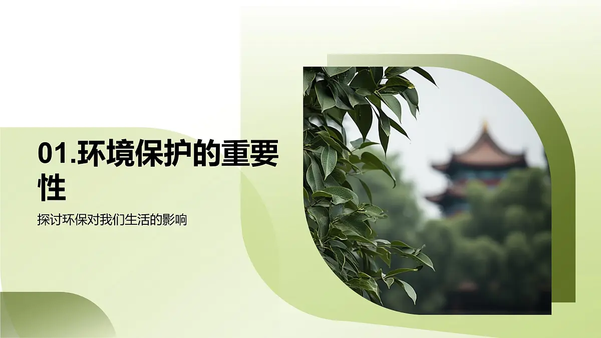 高三学生环保实践垃圾分类节水共建绿色生活课件第3页