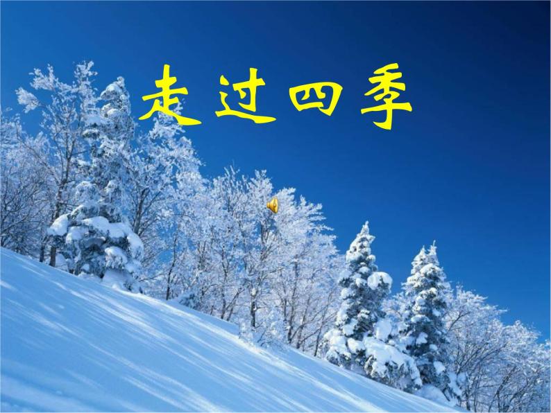 春节主题班会ppt课件《走过四季 新年寄语》