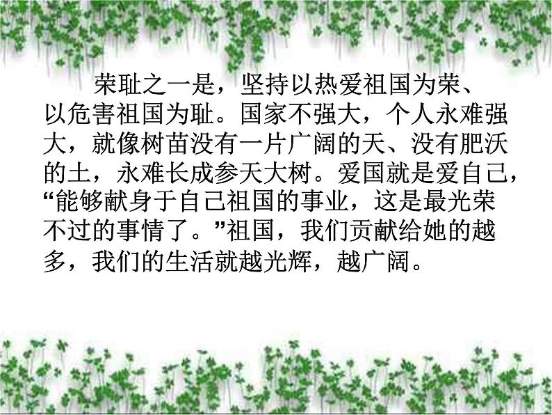 主题班会:八荣八耻课件04