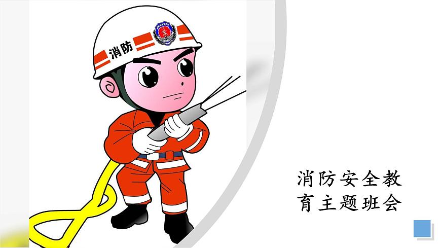 消防安全主題班會第1頁