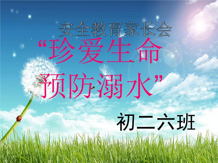珍愛生命_預(yù)防溺水_主題班會第1頁