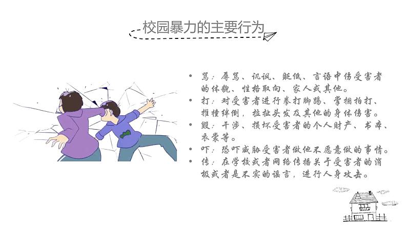 中小学生校园安主题班会:平安校园 反校园暴力 PPT05