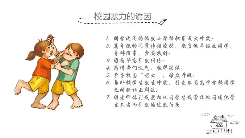 中小学生校园安主题班会:平安校园 反校园暴力 PPT08
