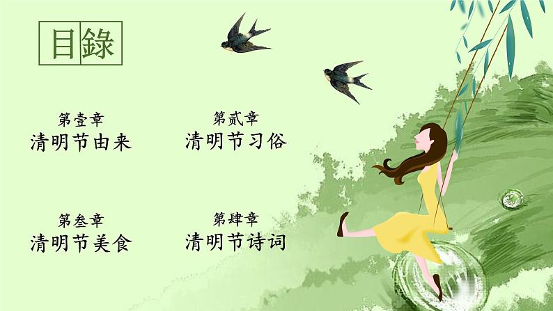 小学生3月主题班会:清明节班会ppt课件02