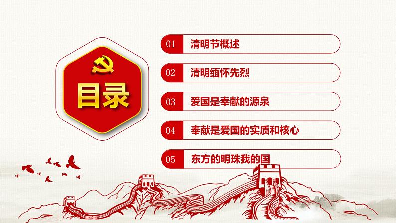 小学班会课件- 清明缅怀革命先烈主题班会课件03