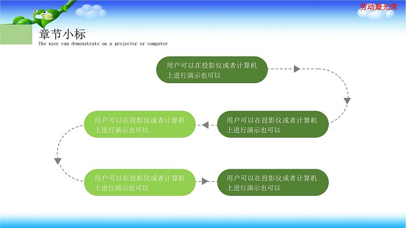 五一劳动节劳动最光荣PPT 课件07