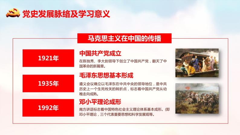 爱国主义主题班会：中国共产党党史学习PPT07