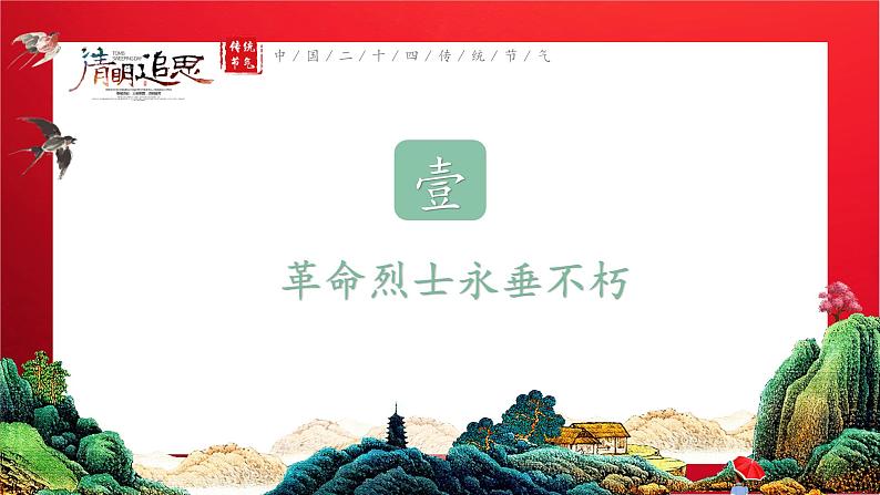 主题班会:清明追思缅怀先烈PPT课件06