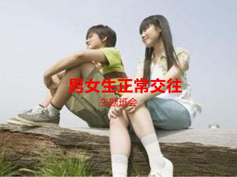 主题班会:中学生早恋教育主题班会PPT01