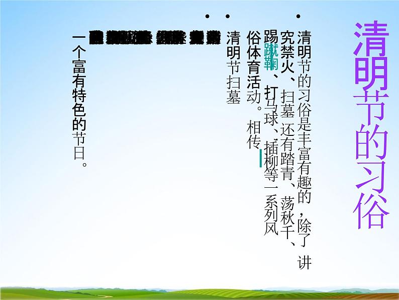 小学主题班会《清明节主题 班会》教学课件精品课件PPT第7页