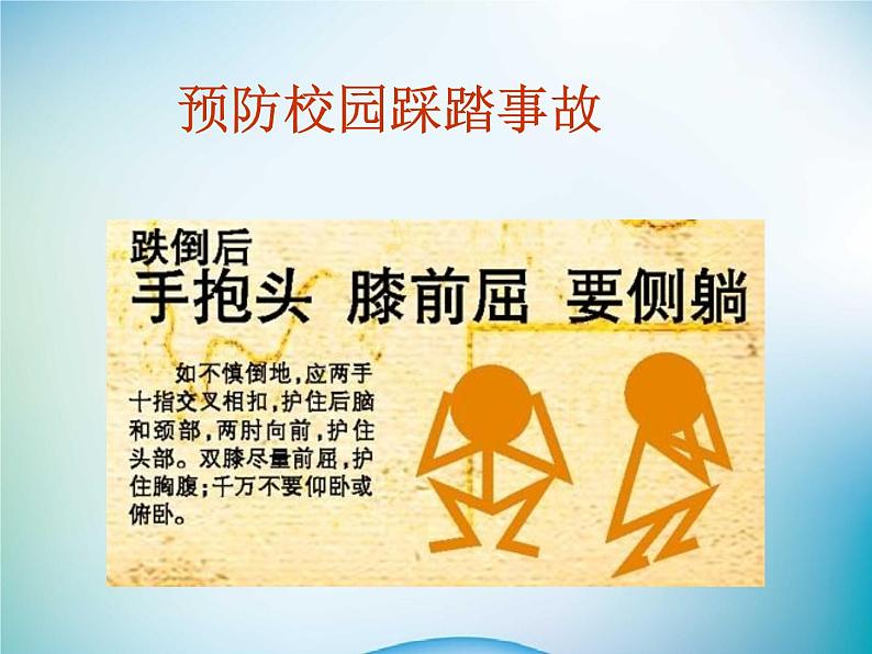 小学主题班会《防踩踏安全教育:预防校园踩踏事故》教学课件精品PPT优秀课件02