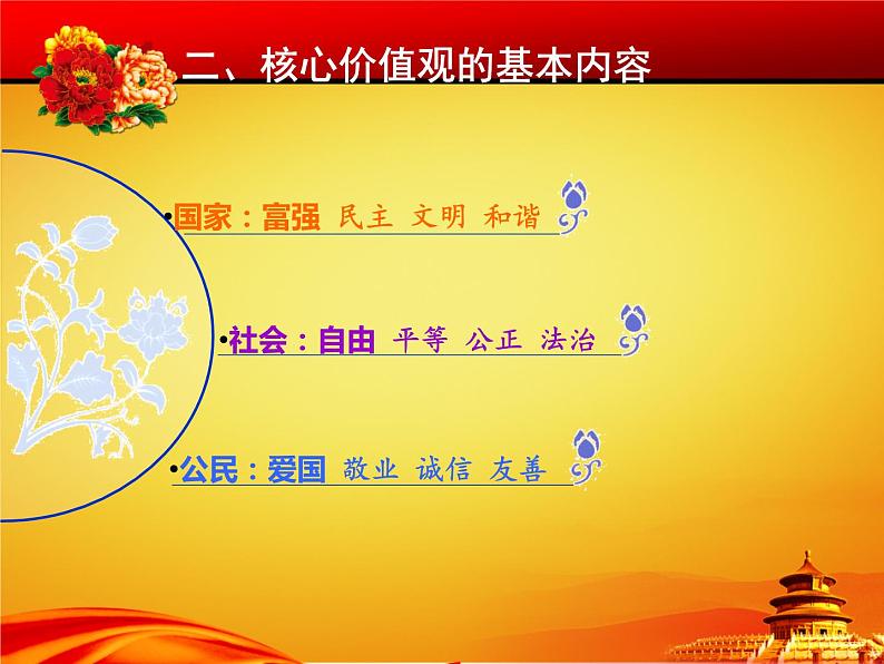 社会主义核心价值观主题班会课件第8页