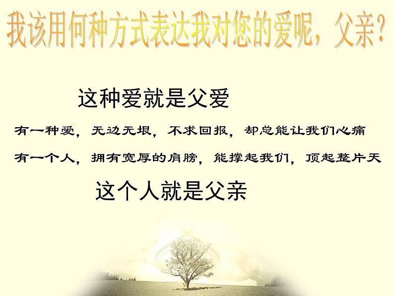 主题班会——父亲节课件第8页