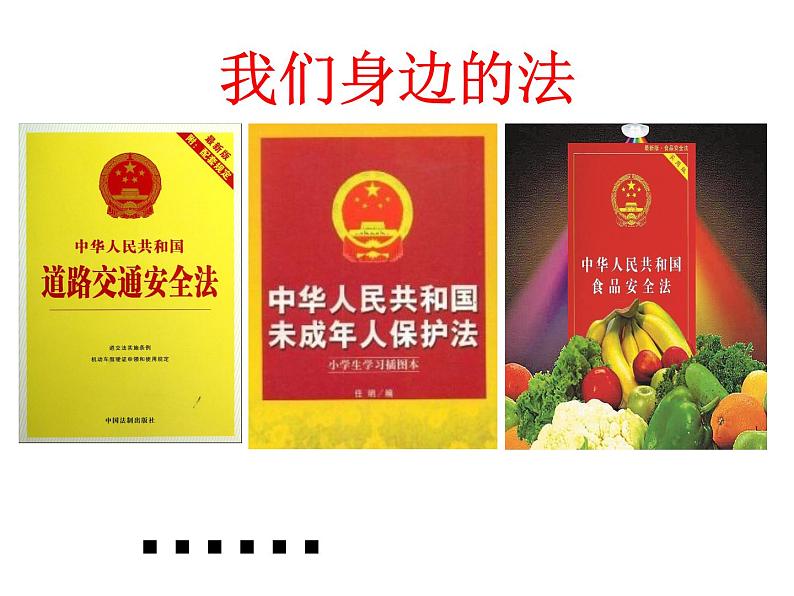 《学宪法》班会课 课件05