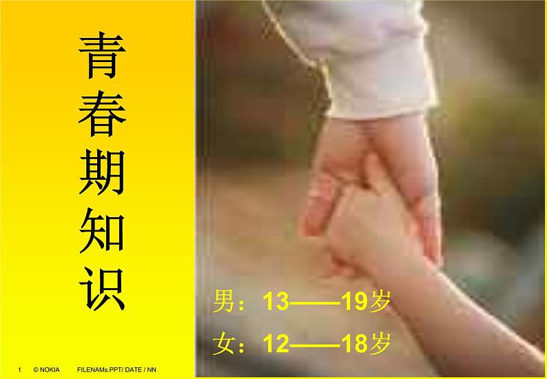 青春期知识1课件01