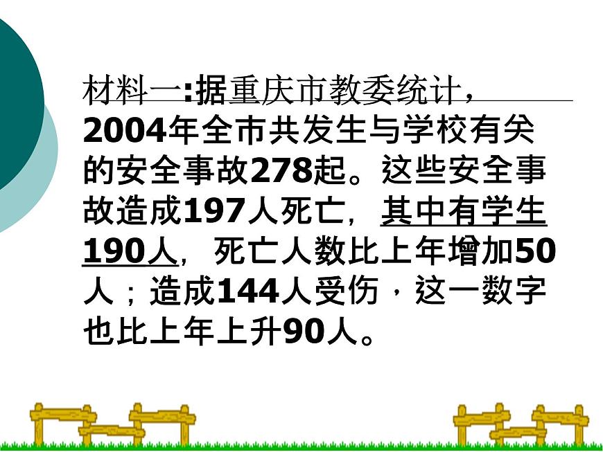 《快樂無極限_危險無邊緣——小學生安全教育主題班會》課件第4頁