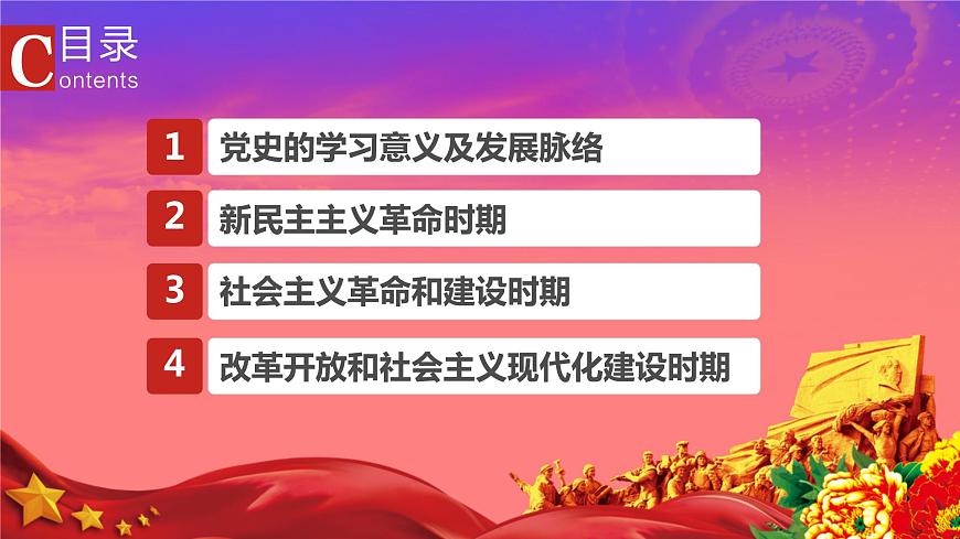 學(xué)黨史、知黨情、強黨性中共黨史詳細(xì)課程黨史—主題班會課件第3頁