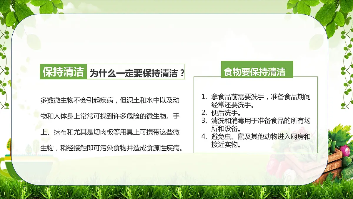 全国食品安全周主题班会课件第8页