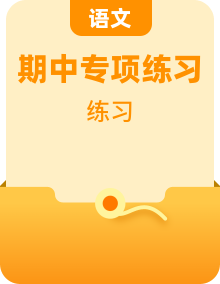 2021-2022学年八年级下册语文期中考试高频考点专题训练