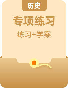 2024年广东省中考 历史总复习 专题训练学案（22份）