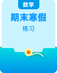 高二上冊(cè)數(shù)學(xué)【補(bǔ)習(xí)教材·寒假作業(yè)】