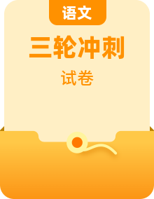 【高考三輪沖刺】2023年高考語(yǔ)文考前20天沖刺必刷卷（浙江考區(qū)專(zhuān)用）（原卷版+解析版）