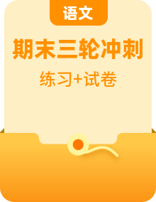 2022年高三毕业班语文期末冲刺模拟新编训练卷（新高考版）