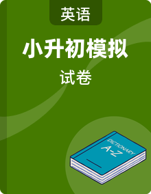 2022年六年级小升初英语试卷合集（含答案）