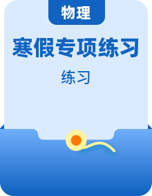 人教版八年级物理寒假作业专项训练资源包(巩固培优)