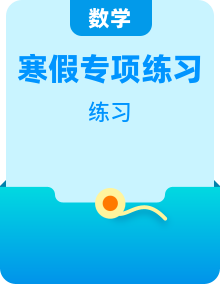 人教版三年级数学寒假自学与专项训练全套(含答案)