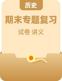人教版初中历史八年级下册期末专题复习讲义（原卷版+解析版）