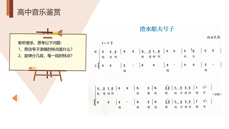 人音版必修《音乐鉴赏》2.3《汉族民歌》课件PPT+教案06