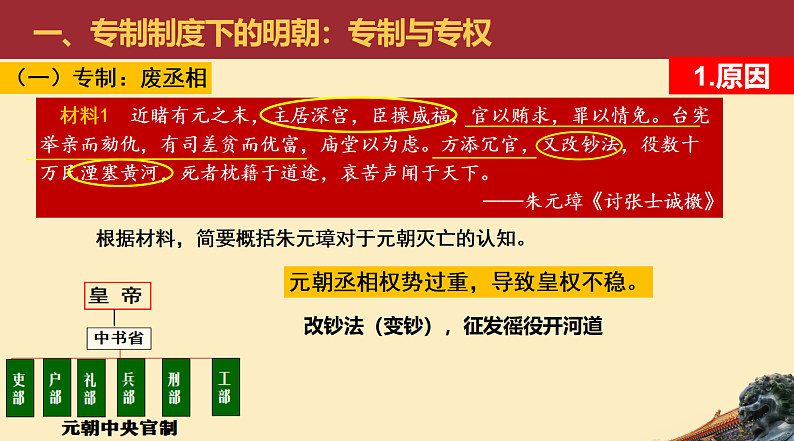 2022-2023学年高中历史统编版2019必修中外历史纲要上册第13课 从明朝建立到清军入关 课件第5页