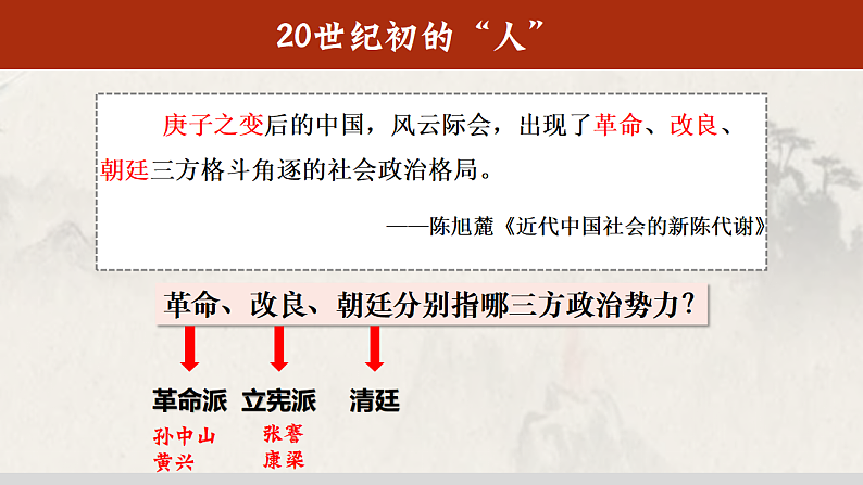 2022-2023学年高中历史统编版(2019)必修中外历史纲要上册第19课 辛亥革命 课件第3页
