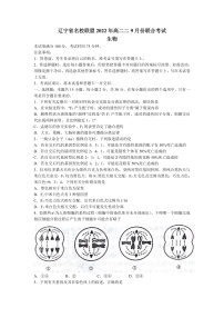 2023辽宁省名校联盟高二9月联合考试生物试题含答案