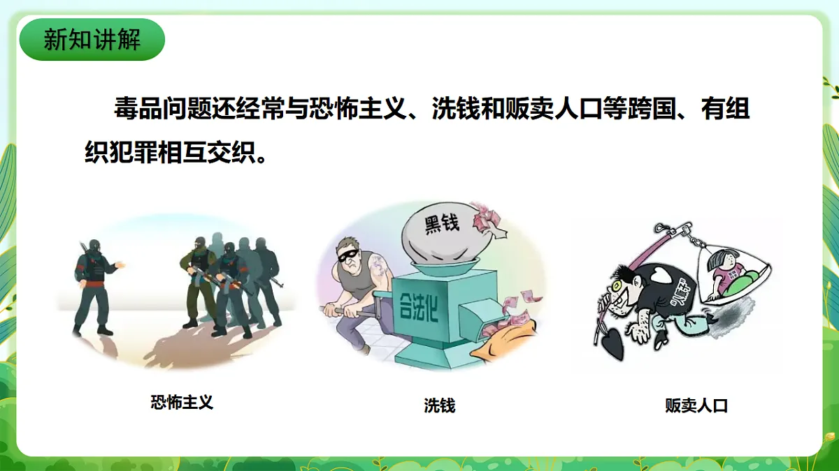 川教版生命生态安全九年级下册2《毒品的危害》 课件第5页