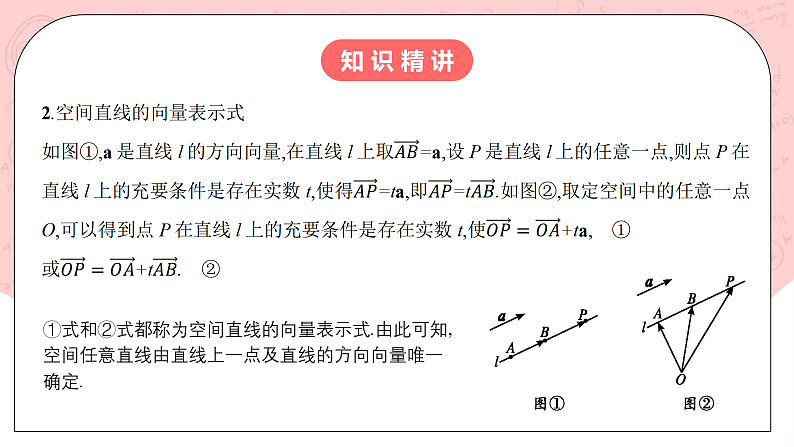 【核心素养目标】人教A版高中数学 选择性必修一 第一单元《1.4.1用空间向量研究直线、平面的位置关系(1)》课件+教案+同步分层练习(含教学反思和答案解析)05